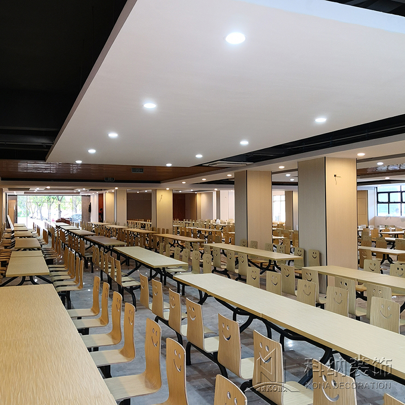 山南礼乐学堂饭堂装修项目实景
