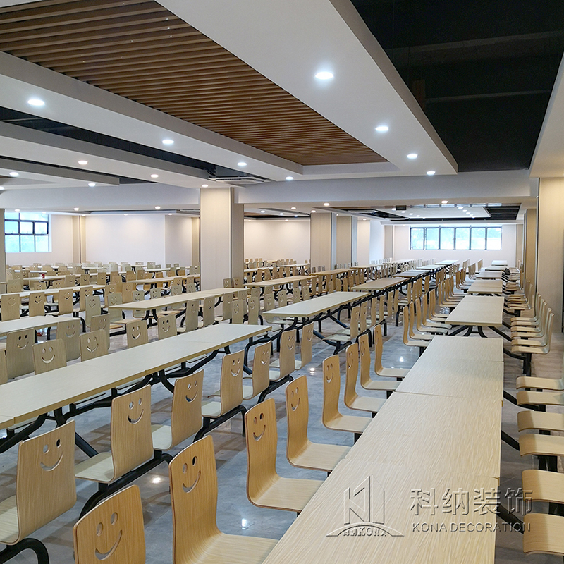 山南礼乐学堂饭堂装修项目实景