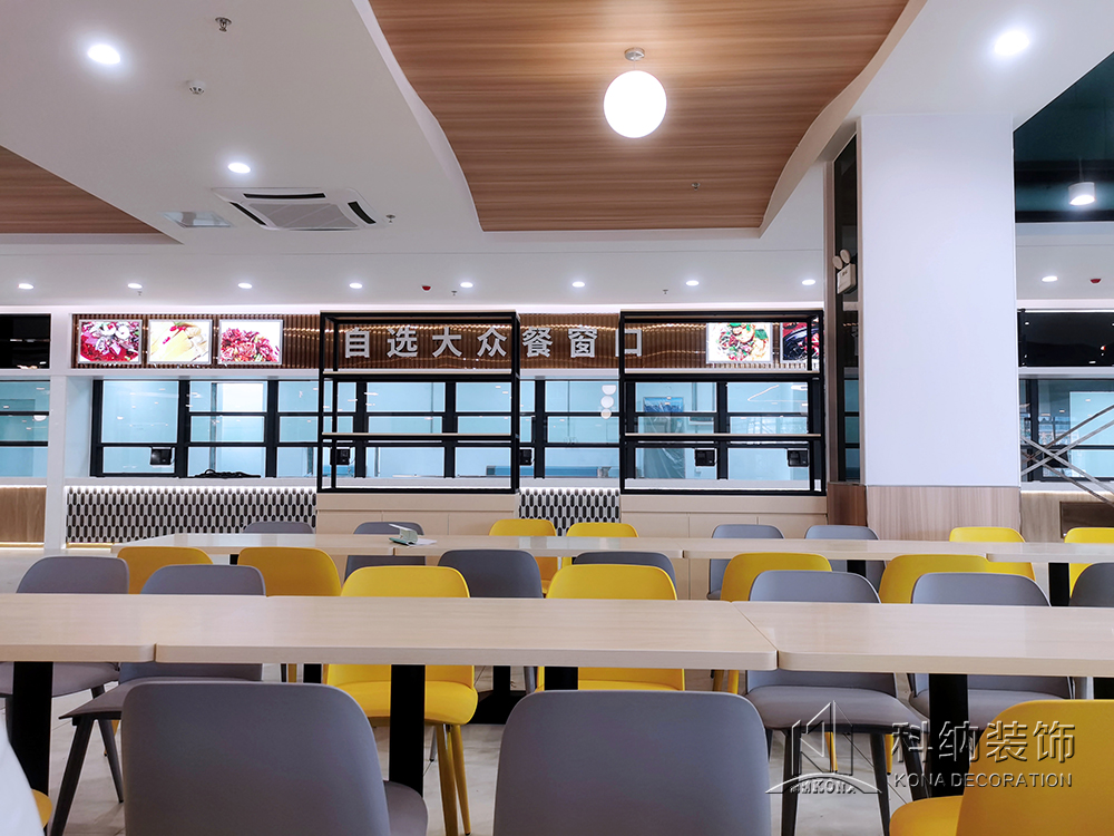 10 汉中大学食堂装修实景图