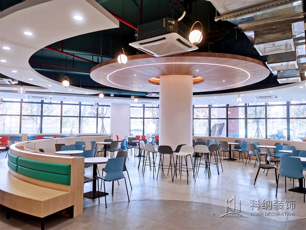 4-1024x768 汉中大学食堂装修实景图