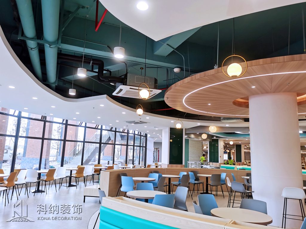 8-1024x768 汉中大学食堂装修实景图